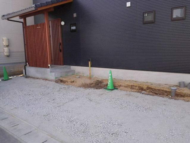 土間コンクリート下地